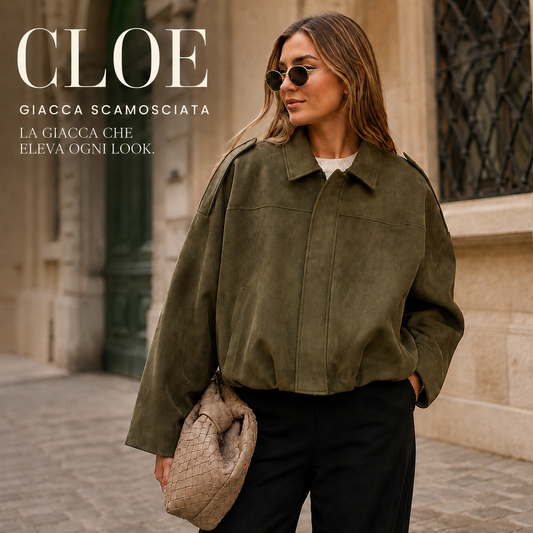 Cloe | Giacca Scamosciata