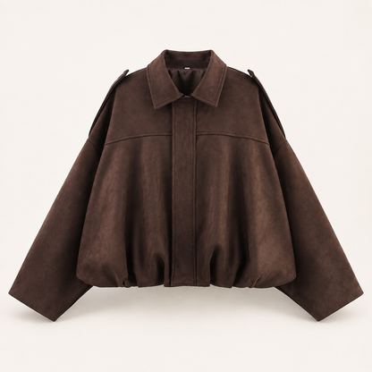 Cloe | Giacca Scamosciata