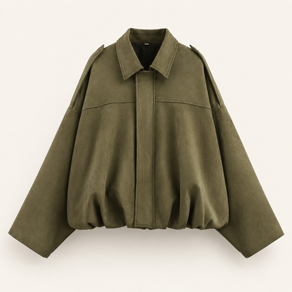 Cloe | Giacca Scamosciata