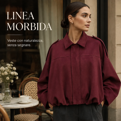 Cloe | Giacca Scamosciata