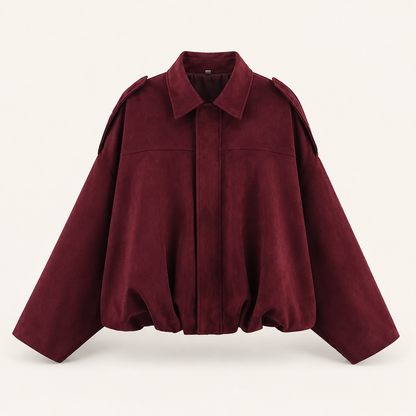Cloe | Giacca Scamosciata