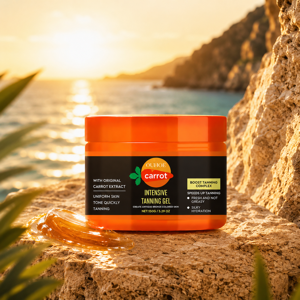 Bronzéa | Gel Abbronzante Effetto Pelle Dorata