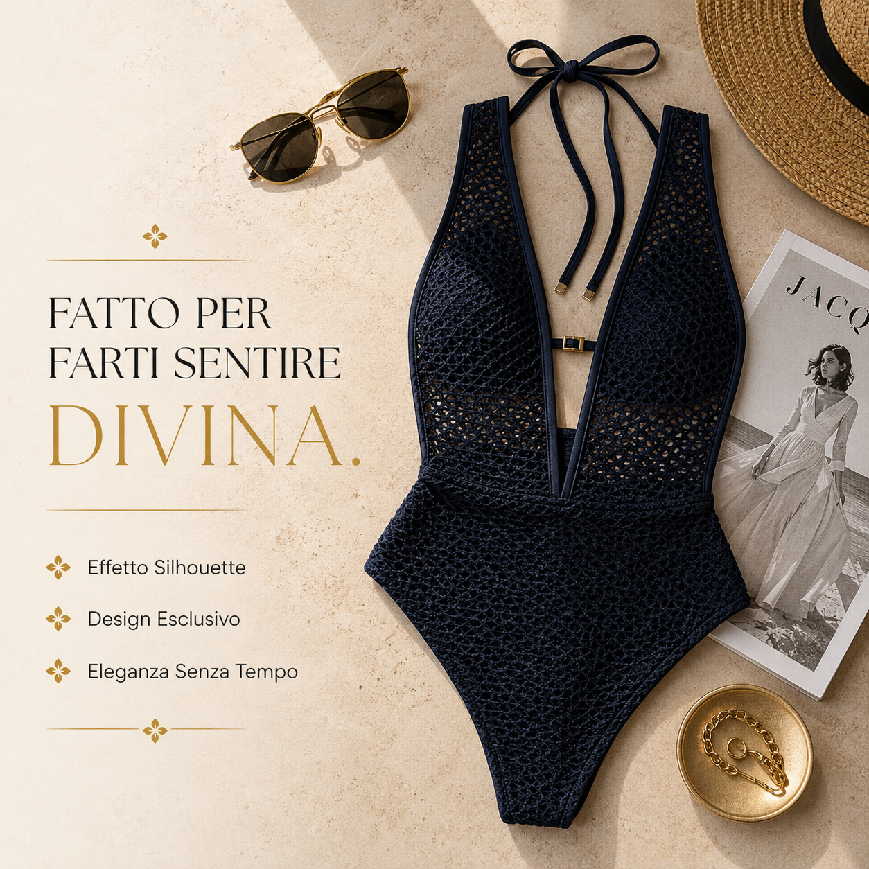 Divina | Costume Scollatura Elegante