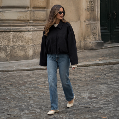 Cloe | Giacca Scamosciata