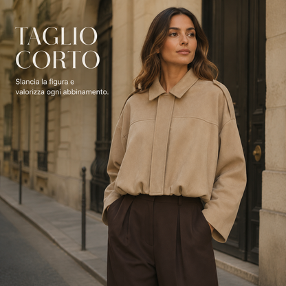 Cloe | Giacca Scamosciata