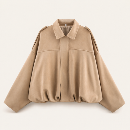 Cloe | Giacca Scamosciata