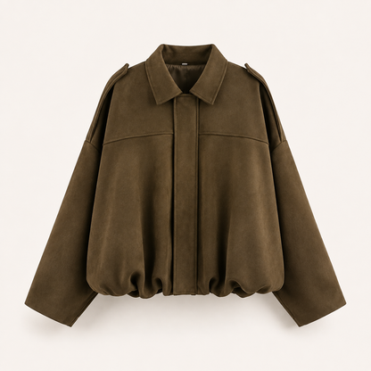 Cloe | Giacca Scamosciata